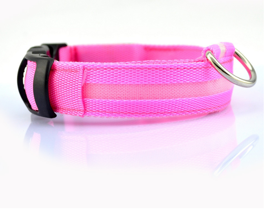 Rechargeable LED Luminous Glow in the Dark Collar