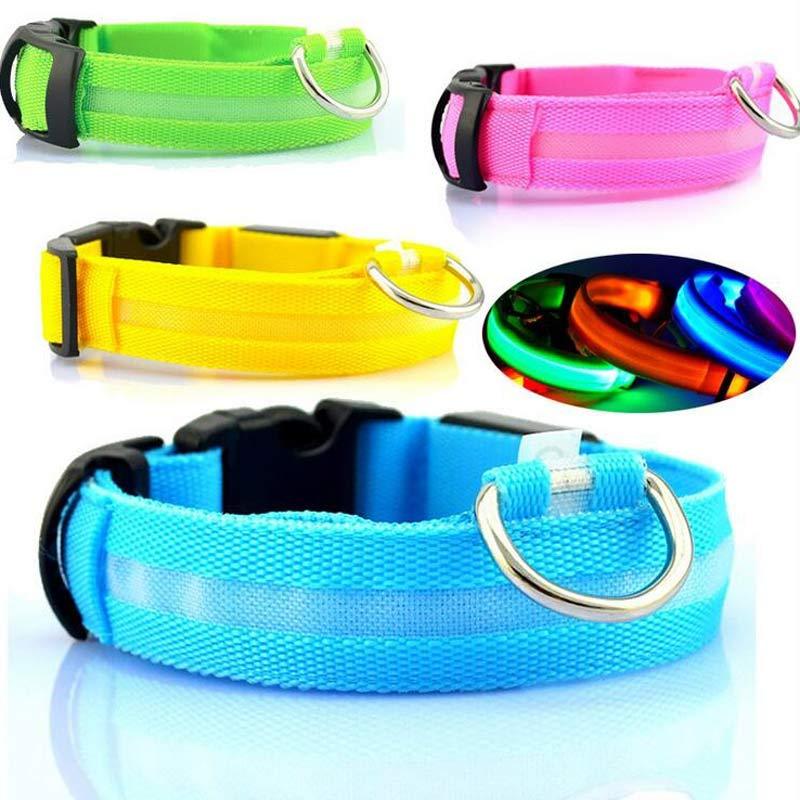 Rechargeable LED Luminous Glow in the Dark Collar