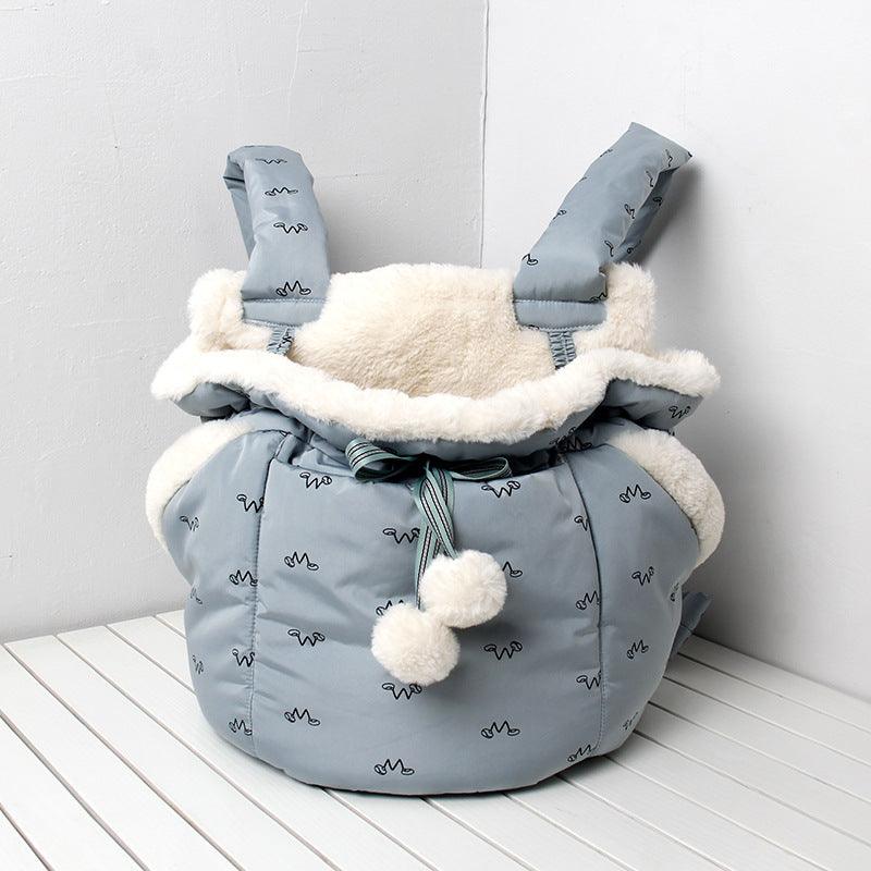 CosyPaws Winter Pet Carrier Backpack - Pawsfecto