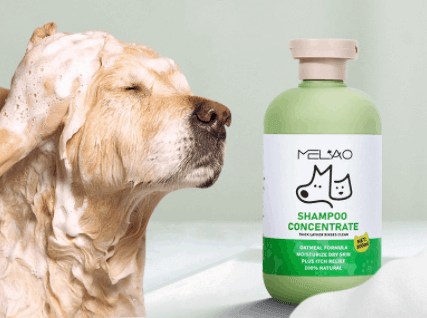 Gentle Paws Oat Bath Shampoo for Pet Hair Care