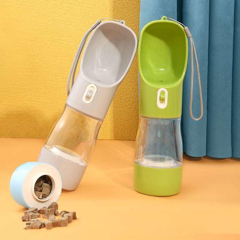 PawHydrate Portable Pet Dog Water Bottle Feeder Bowl