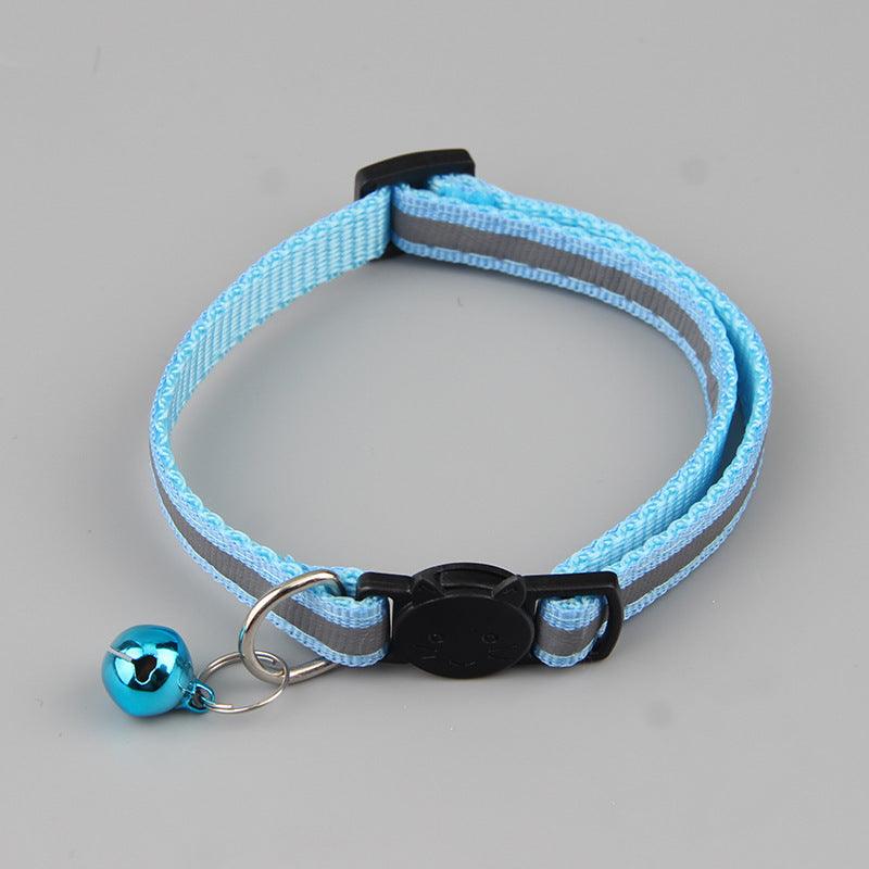 Reflective GlowCat Safety Buckle Collar - Pawsfecto