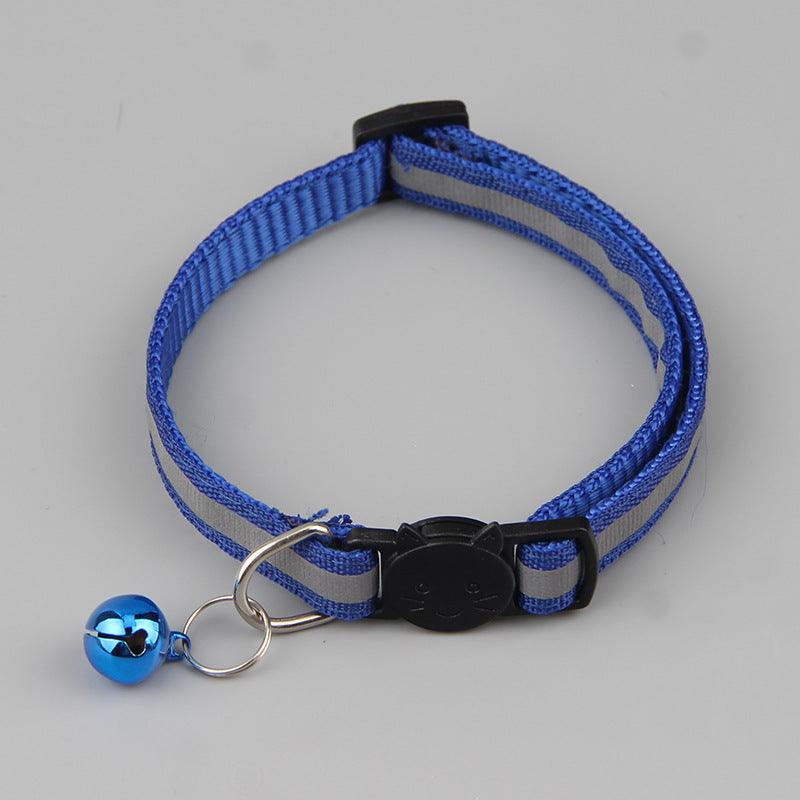 Reflective GlowCat Safety Buckle Collar - Pawsfecto