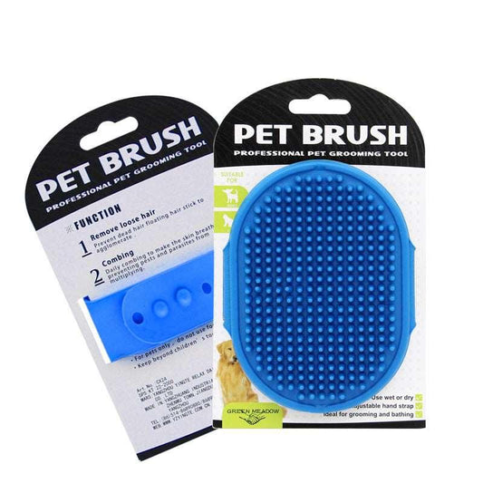 Rubber Glove Pet Bath Brush