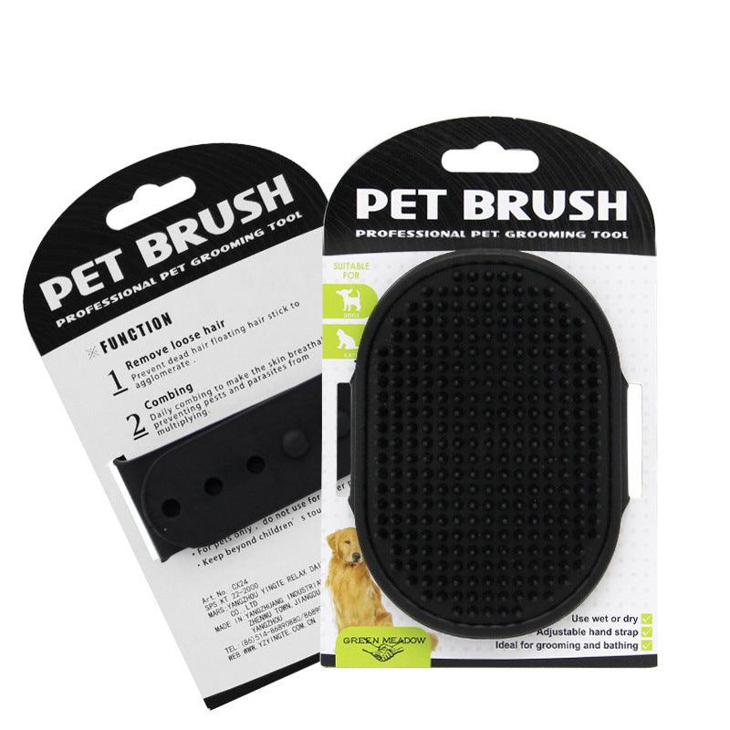 Rubber Glove Pet Bath Brush - Pawsfecto