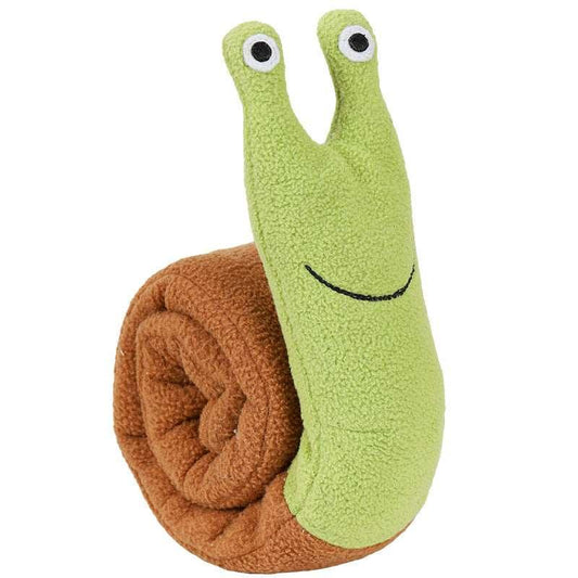 Sniff 'n' Seek Fleece Interactive Dog Puzzle Snail Toy
