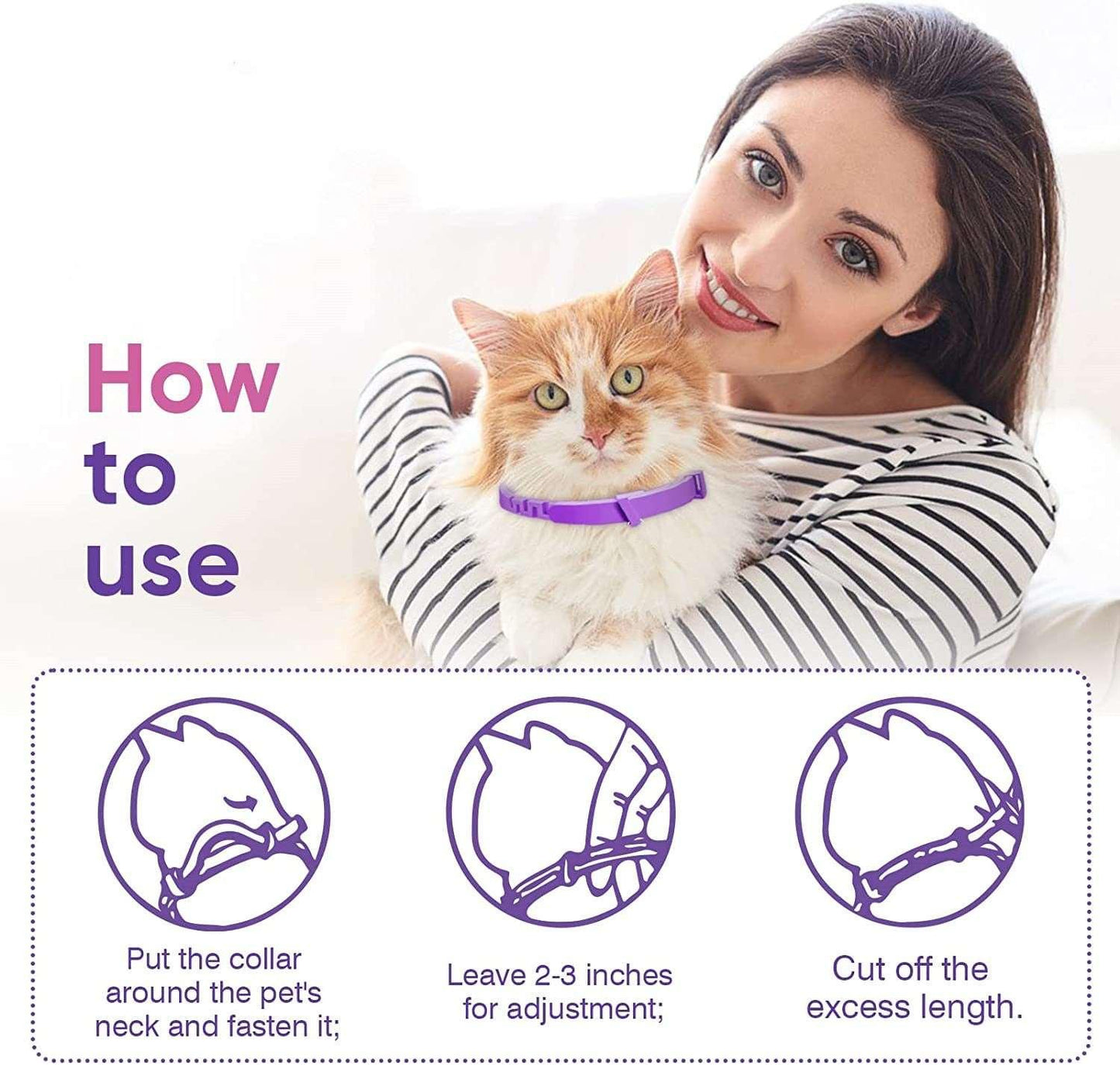 Serenity Pet Calming Collar for Cats